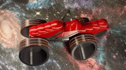 Planetary Explorer Modules Slanweelz Action Figure Transport Moving Vehicle