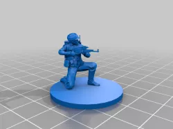 Rebel Endor Commando Nik Sant - Star Wars RPG