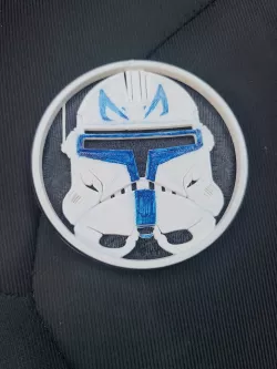 Remixed Clone Trooper coaster - Rex & ARC