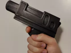 Scaled Up Lego Automatic Pistol