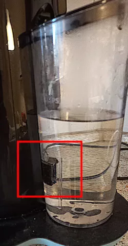 Senseo water tank magnet sensor floater replacement