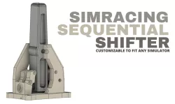Sim Racing Sequential Shifter