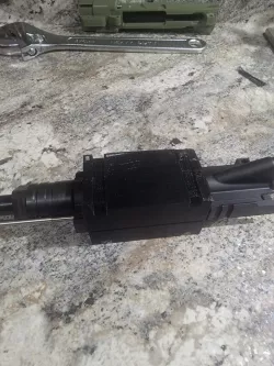 vise block, clamshell style, ar15