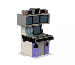 VJ: Visual & Music Slap - Arcade machine