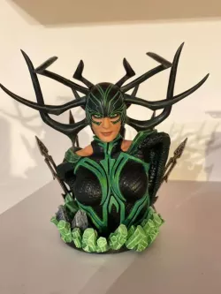 WICKED MARVEL HELA BUST: TESTED AND READY FOR 3D PRINTING