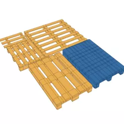 1/18 scale pallets