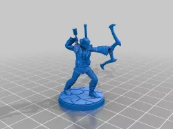 26mm Based Elven Warrior / Ranger