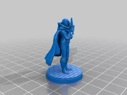 26mm Based Half Elf Rogue