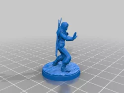 26mm Based Human Female Monk