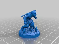 26mm Based Humanoid Thief / Assassin / Rogue