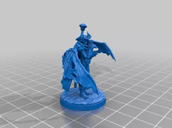 26mm Based Tiefling Winged Wizard / Warlock