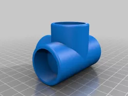 3/4" Solid 4 Way Concoctor 