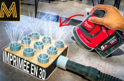 3D printed vacuum table