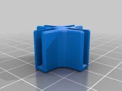 3mm-plywood-X-connector-15high