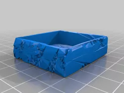 badly damaged Money Box