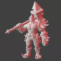 Batan the Orc Fighter