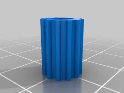 BMG extruder gears