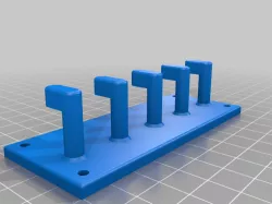 Brush Holder For Kitchen Cabinet Door
