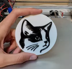 Cat Badge