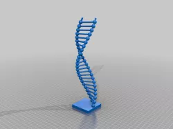 DNA Double Helix Headphone Holder