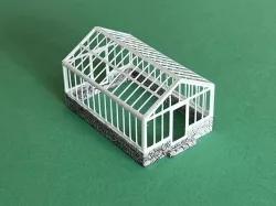GARDEN GREEN HOUSE HO scale