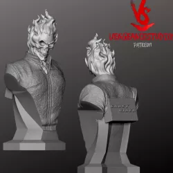 Ghost Rider Bust