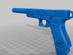 Glock 19 keychain! <3