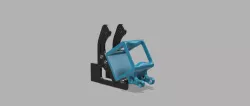 GoPro Session 5 Mount for FR7 v6 Frame with Carbon Uprights