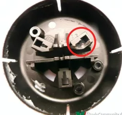 Grundplatte für Skoda Fabia Seitenspiegel 