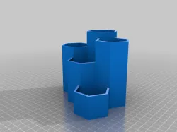 Hexagon Desk Organizer
