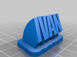 Ivan Nameplate