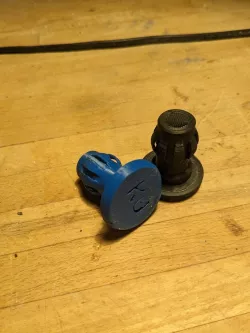 Kids bike handlebar protection plugs