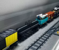 Lego Train-Compatible Tanker Car