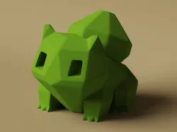 Low-Poly Bulbasaur - Remastered