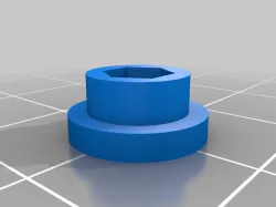 Mechanical Brusher - 8mm diameter/5mm hex hole