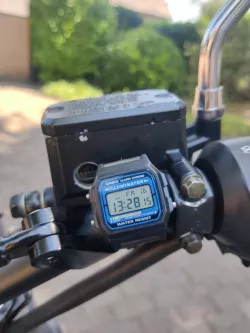 Motorcycle Casio F-105W Mount