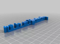 My Customized 3D name plate