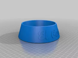 My Customized custom name dog or cat bowl