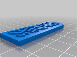My Customized Customized Simple Name Fob