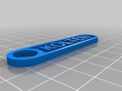 My Customized Customizer - Label, Tag, Fob, Keychain, ID, Marker, Plaque