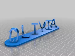 My Customized Dual Letter Blocks Illusion Customizer 2