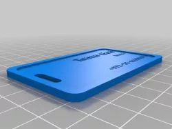 My Customized Luggage / Bag Tag