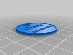 Ollie's dog tag