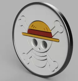 One Piece coaster