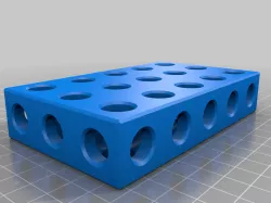 Parametric setup block with chamfers