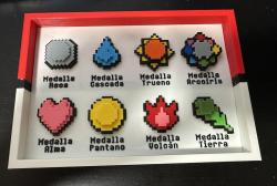pokemon gen 1 badges 3D Models | Page 1 | STLFinder