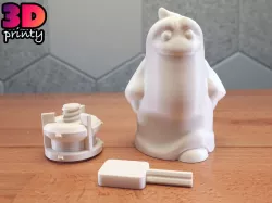 Print-in-Place Ghost Puzzle