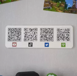 Qr code display / sign