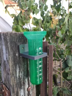 Rain gauge holder