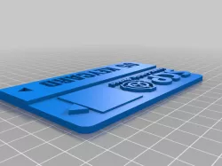 SCP Access Card (No QR Code)